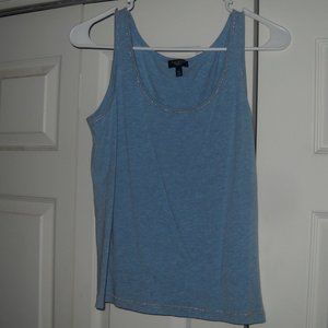 Talbots Baby Blue Tank Top Womens Size MP